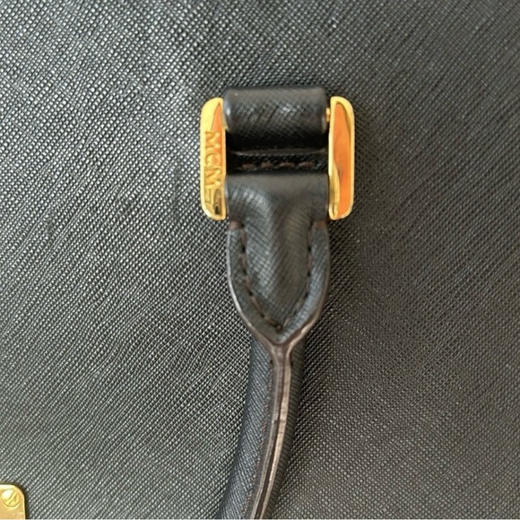 MCM Leather Top Handle Bag - Picture 6 of 14